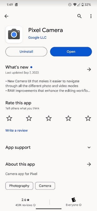 Google Kamera uygulaması yeniden adlandırıldı ve yeni bir kullanıcı arayüzüne sahip - Dünyadan Güncel Teknoloji Haberleri