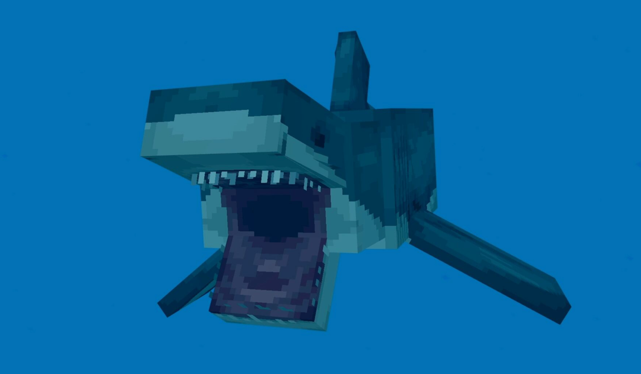 Planet Earth III DLC'sinden bir köpekbalığı