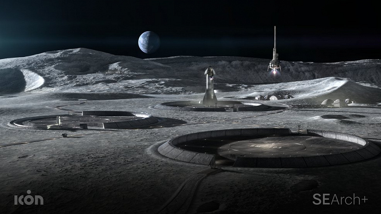 NASA ve ICON, 3D baskıyı kullanarak gelecekteki yerleşimler için Ay'da mimari oluşturmayı planlıyor