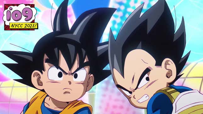 Dragon Ball Daima'nın tanıtım fragmanında Young Goku ve Vegeta.