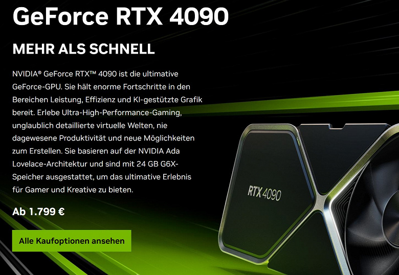 Nvidia, Avrupa'da GeForce RTX 4090'ın fiyatını artırdı - Dünyadan Güncel Teknoloji Haberleri