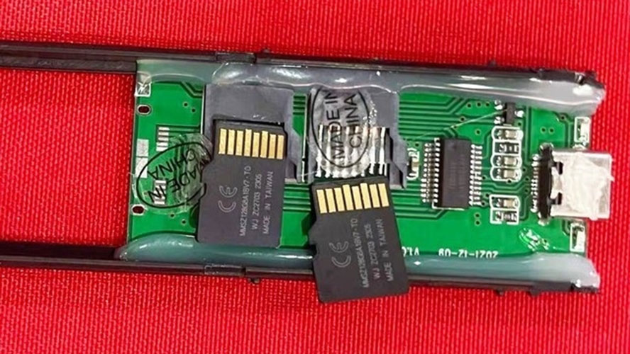 Sahte Harici M.2 NVMe SSD'nin İçinde MicroSD Kartlar Var - Dünyadan Güncel Teknoloji Haberleri