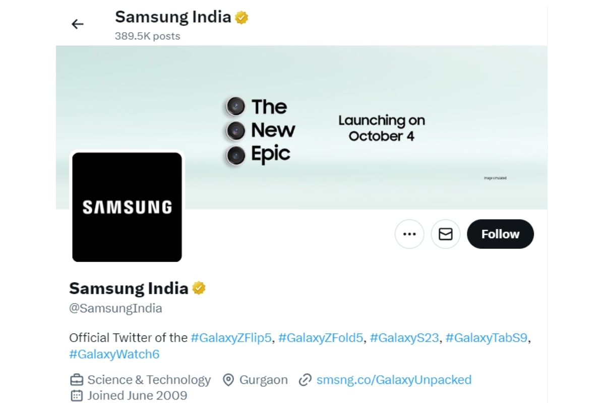 Samsung Galaxy S23 FE Hindistan Lansman Seti 4 Ekim'de; Tab S9 FE 5 Ekim'de Takip Edilecek - Dünyadan Güncel Teknoloji Haberleri