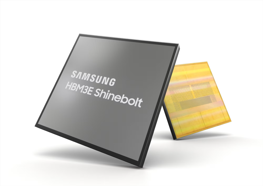 Samsung Tanıtımları 9,8 Gb/sn HBM3E 