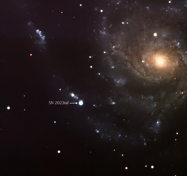 Son işlem: ölmekte olan SN 2023ixf yıldızından madde fırlatmasının incelenmesi - Dünyadan Güncel Teknoloji Haberleri