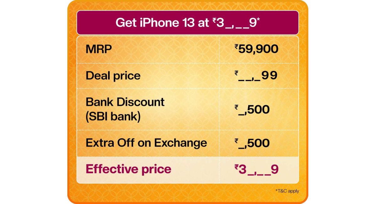 iPhone 13, Amazon Büyük Hint Festivali İndirimi Sırasında 40.000 Rs'nin Altında Satışa Sunulacak - Dünyadan Güncel Teknoloji Haberleri