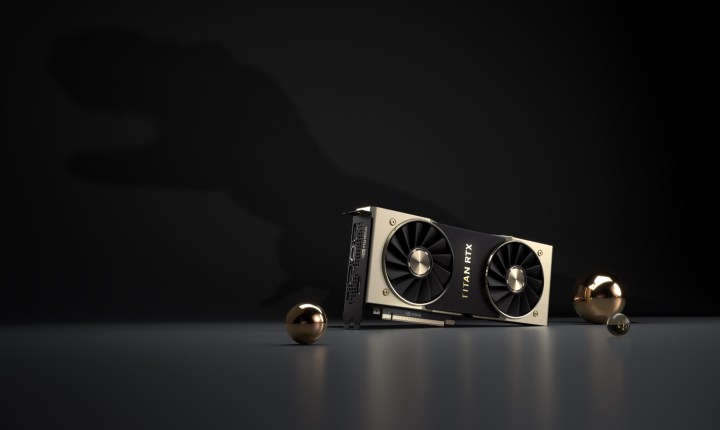 Nvidia'nın Titan RTX GPU'su.