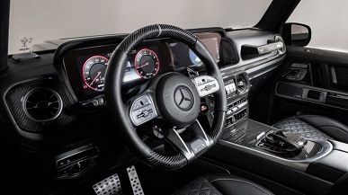 Lüks ve güç: Benzersiz “süper siyah” 900 beygir gücündeki altı tekerlekli Mercedes-AMG G 63 satışa sunuldu