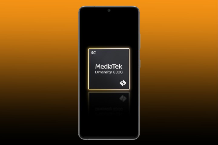MediaTek Dimensity 8300 SoC'nin telefondaki temsili.