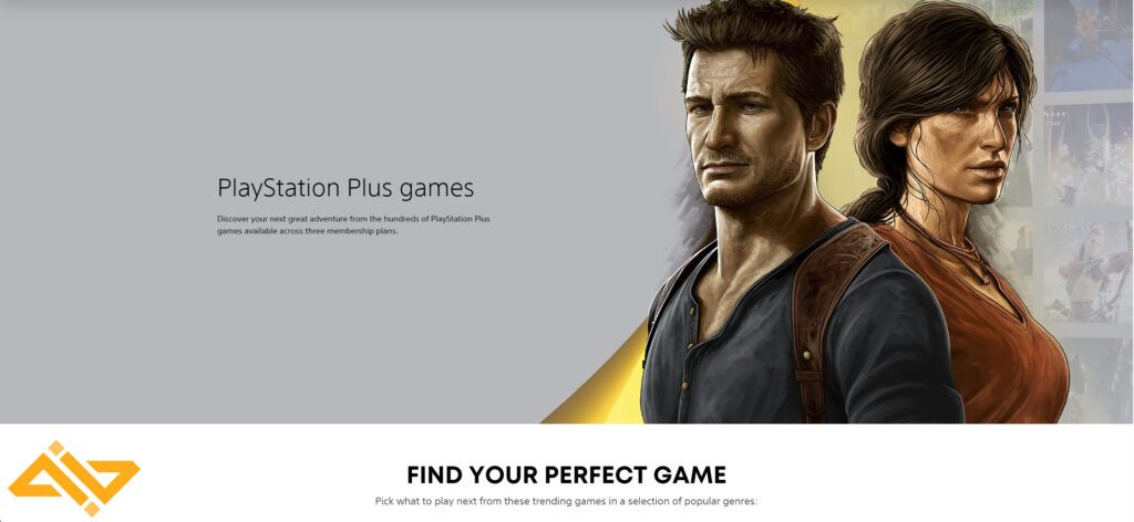 PS Plus Oyunları Banner'ı (Resmi web sitesinden)