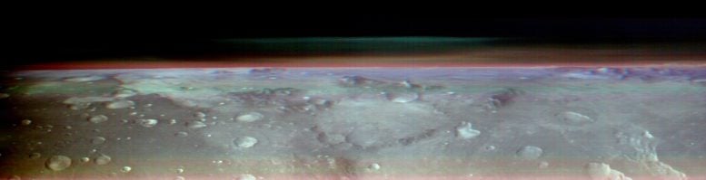Mars Horizon NASA Odyssey Orbiter THEMIS Kamera