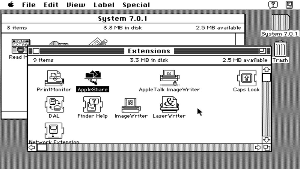 Aşırı nostalji: Çevrimiçi Mac emülatörü sizi 1991'e geri götürür (ve Windows 95'te görülen klasör sekmeleri de) - Dünyadan Güncel Teknoloji Haberleri