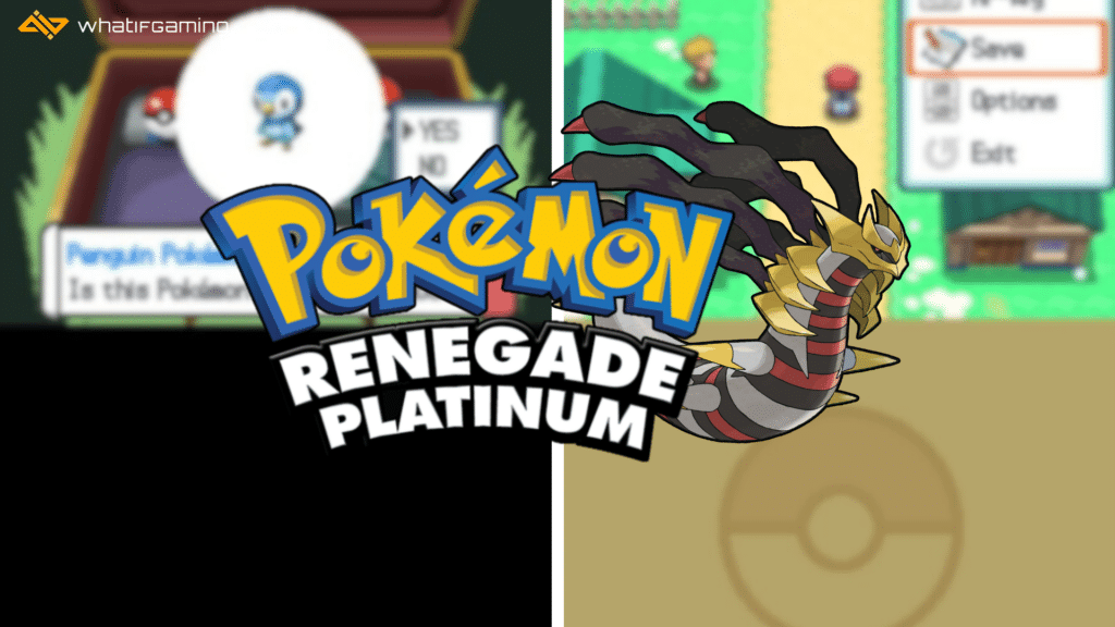 Pokemon Renegade Platinum için kolajlanmış bir görüntü.