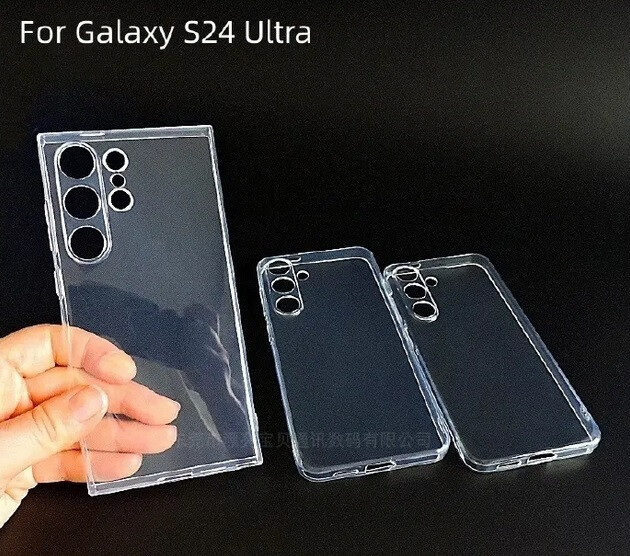 Galaxy S24 serisi için TPU kılıfların fotoğrafı, üç telefon için belirgin bir tasarım değişikliği göstermiyor - Dünyadan Güncel Teknoloji Haberleri