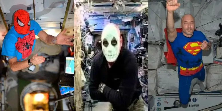ISS Astronotları Cadılar Bayramını Nasıl Kutluyor? - Dünyadan Güncel Teknoloji Haberleri