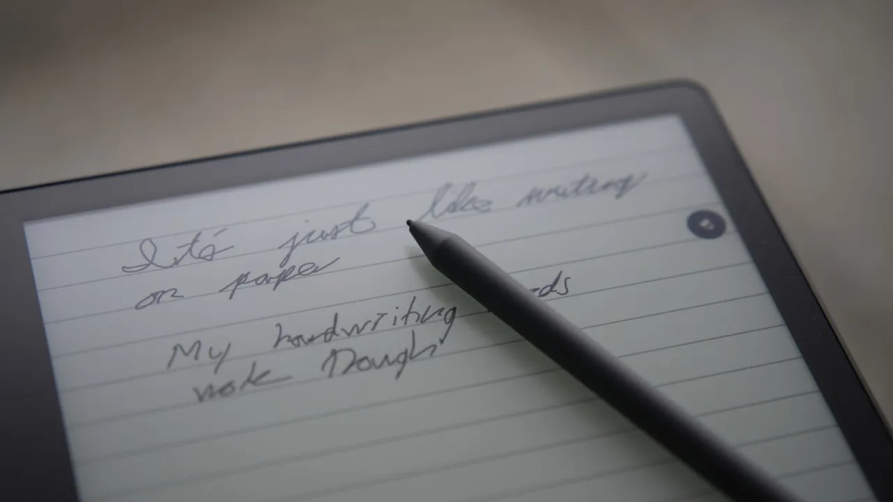 Kindle Scribe: Güncelleme, el yazısı araması ekler ve etkilidir - Dünyadan Güncel Teknoloji Haberleri
