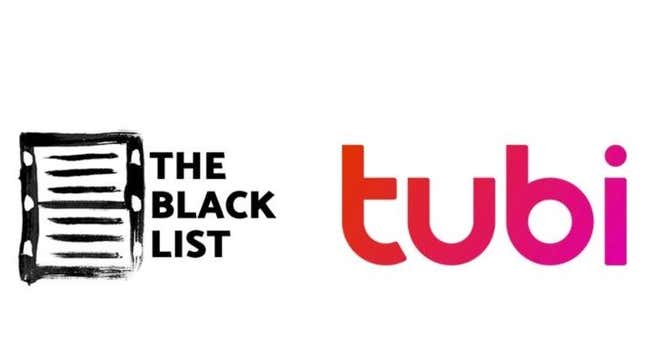 Kara Liste ve Tubi logoları yan yana