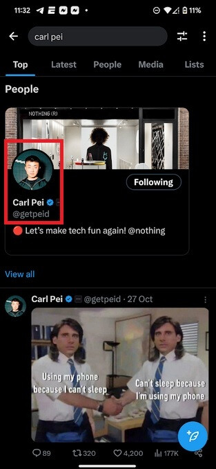 Tüm zamanların en iyi Twitter/X kullanıcı adı, Nothing'in CEO'su Carl Pei'ye ait - 