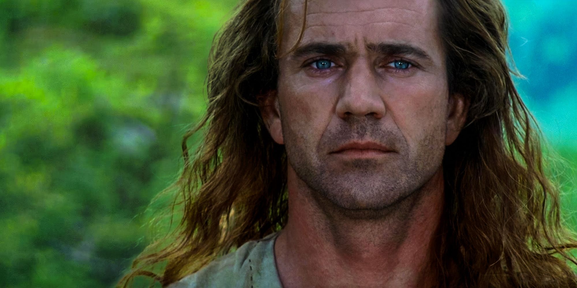 Cesur Yürek'teki William Wallace rolünde Mel Gibson