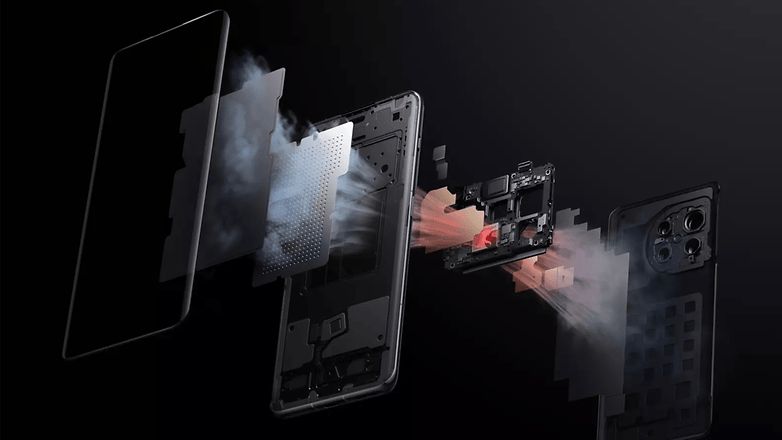 OnePlus 11 buhar odası alanı