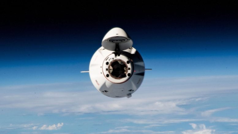 SpaceX Dragon İkmal Gemisi Uzay İstasyonuna Yaklaşıyor Mart 2023
