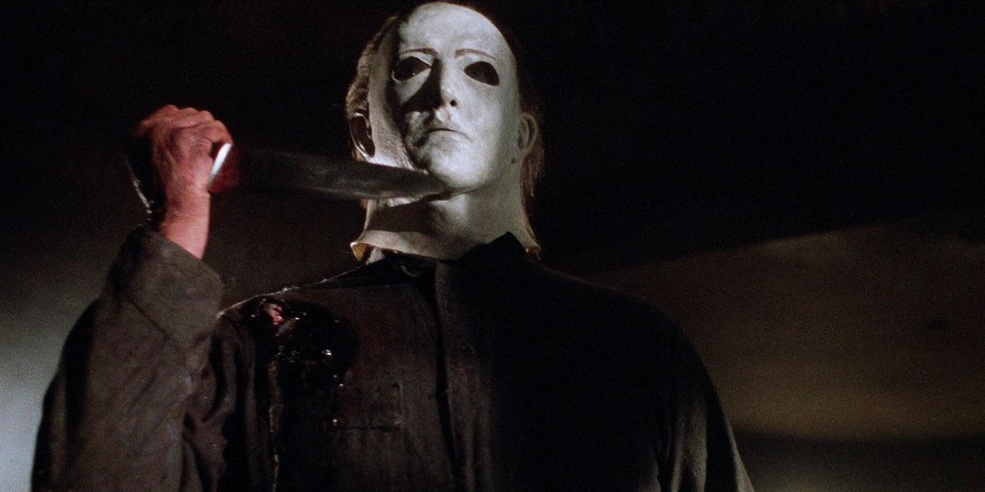 Michael Myers, Cadılar Bayramı 5'te bıçak tutuyor Michael Myers'ın İntikamı