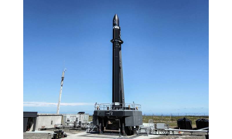 Rocket Lab, uzay şirketinin Yeni Zelanda'daki kompleksinden bir Japon uydusunu fırlattı