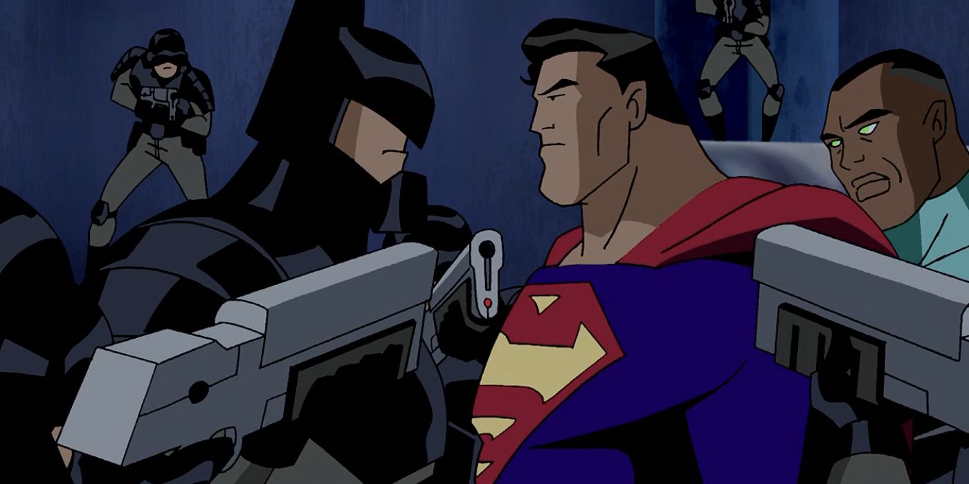 Superman ve Green Lantern, Justice League'in Savage Time'ında Batman ile karşı karşıya geliyor