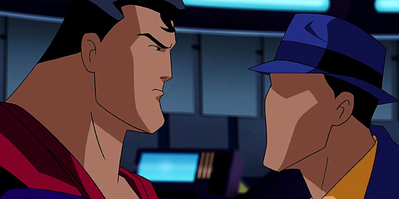 Soru, Justice League Unlimited'da Süpermen'le yüzleşiyor