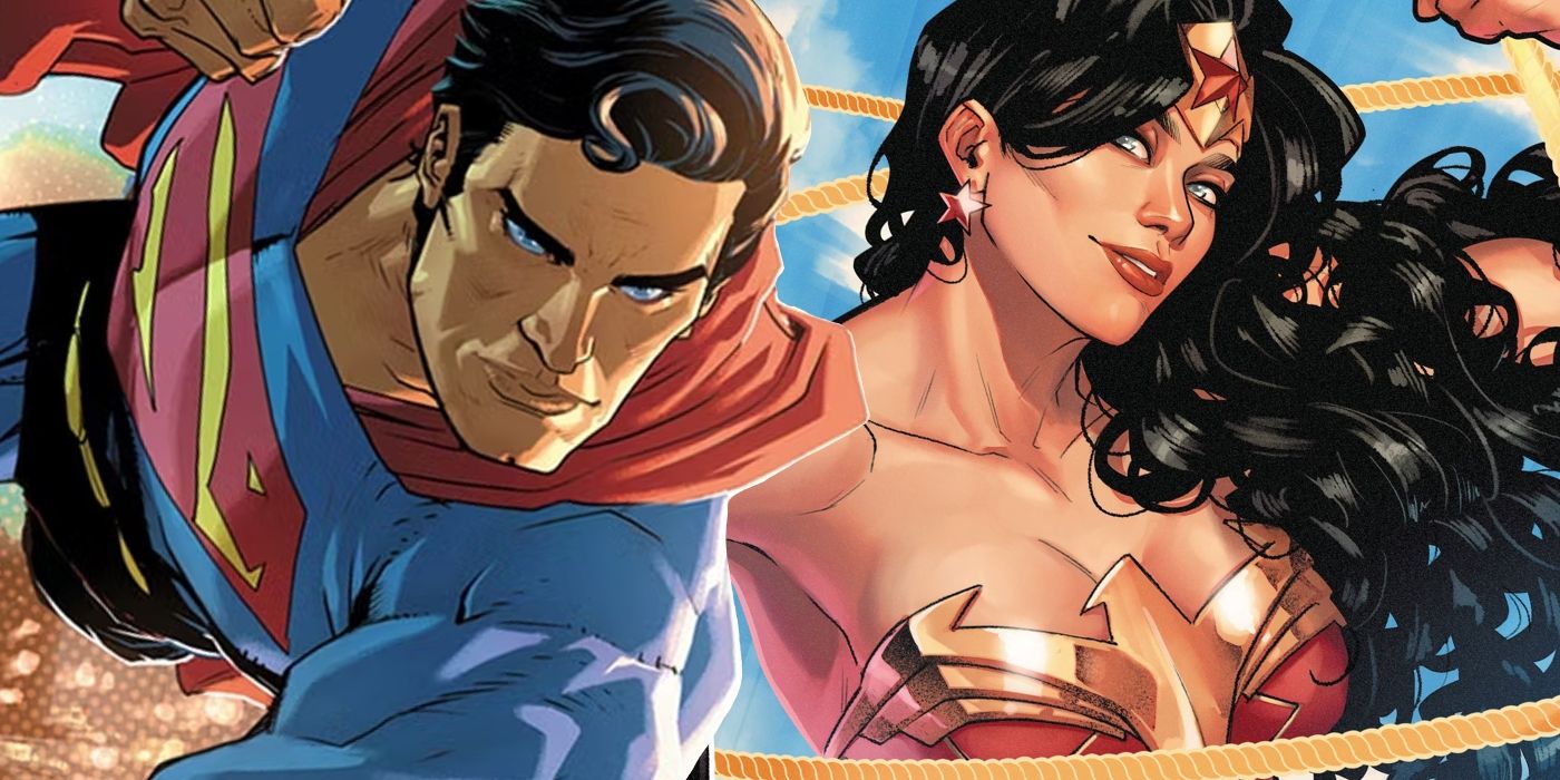 Çizgi roman sanatı: Superman ve Wonder Woman DC