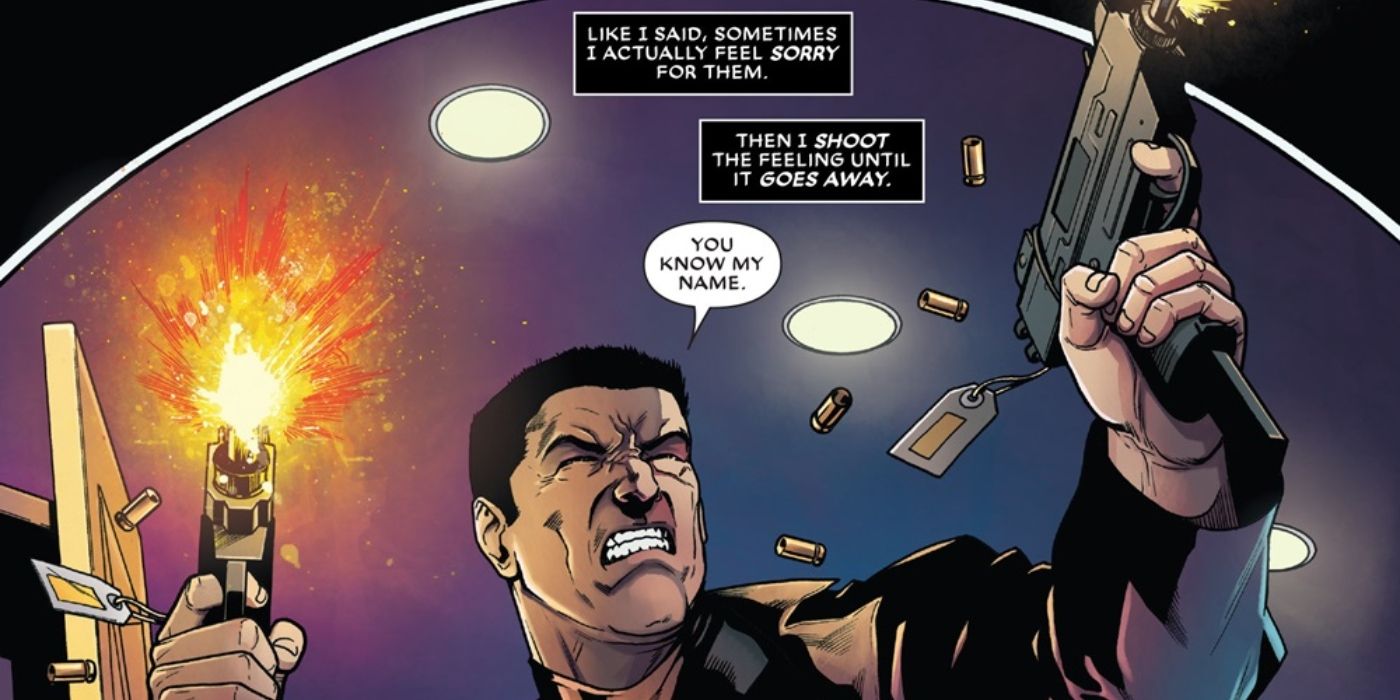 Punisher, kurbanlarını öldürmeden önce onlar için üzüldüğünü söylüyor.