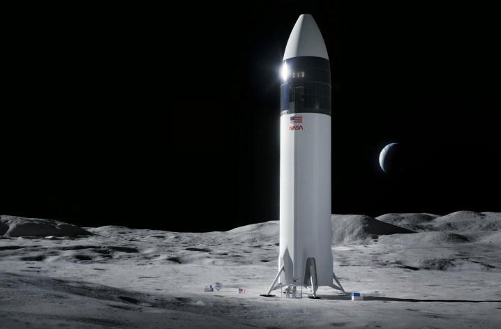SpaceX'in Starship HLS aracı ayda nasıl görünecek?