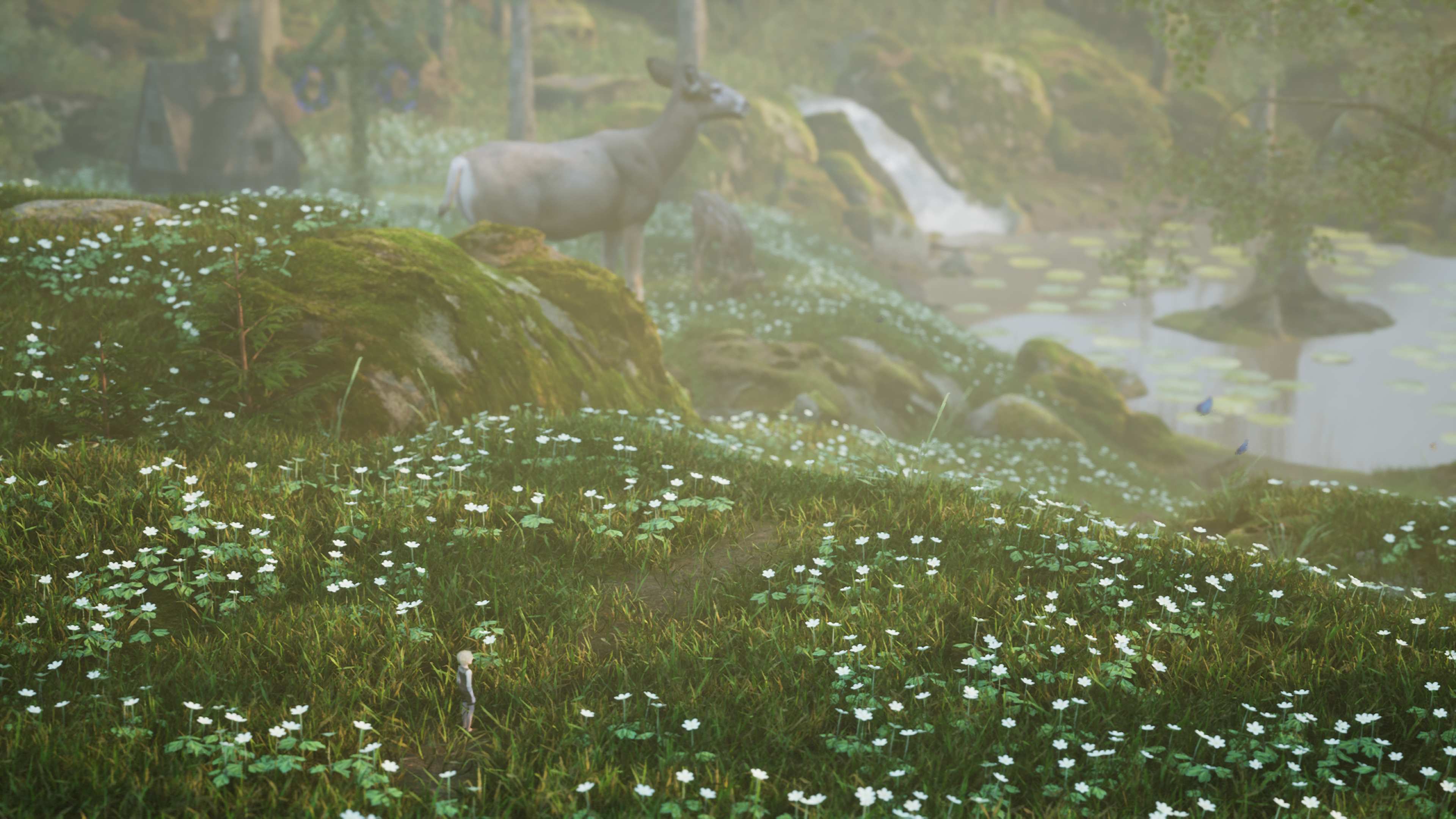 Xbox Series X'te çalışan Bramble: The Mountain King'in ekran görüntüsü.