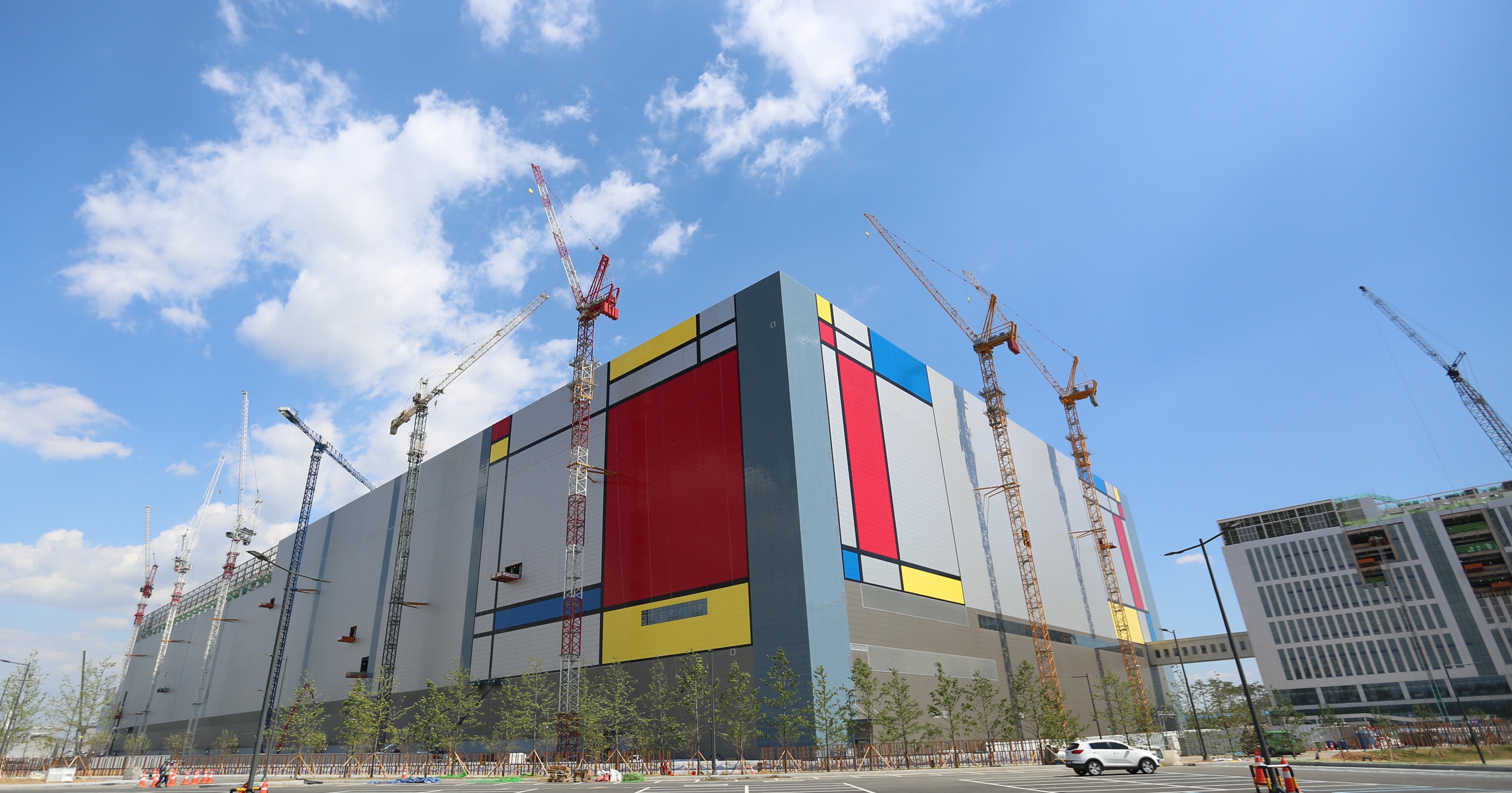 Samsung'un Güney Kore Pyeongtaek'teki Yarı İletken Fabrikası