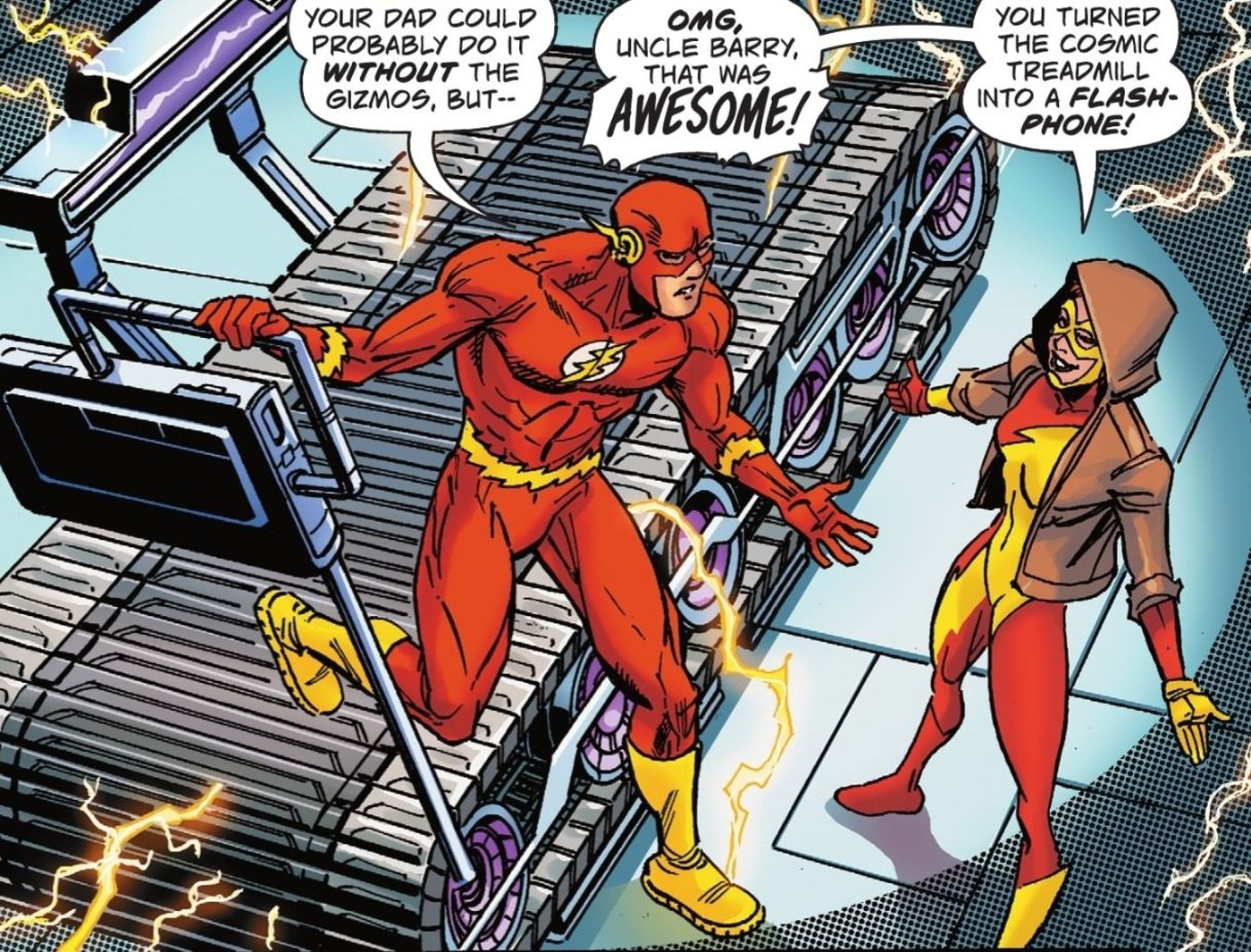 Barry Allen Flash Telefon DC'yi Yaratıyor