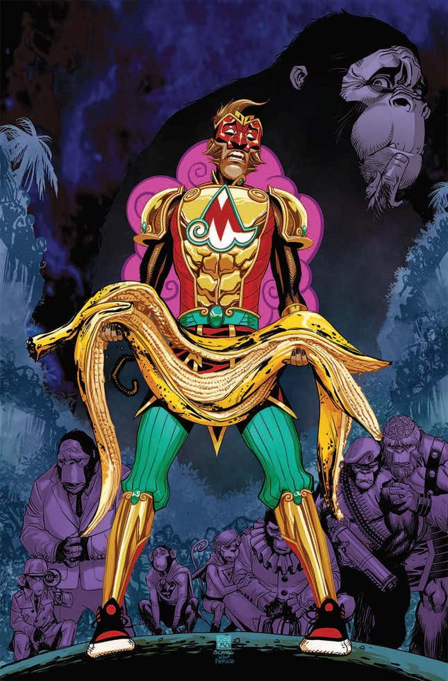 DC'nin Jungle League'i Lanet Kahraman Maymunlardan Oluşan Bir Takım başlıklı makale için resim