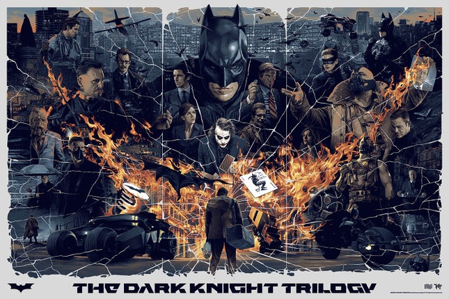 Christopher Nolan'ın Batman Üçlemesi Değerli Bir Anma Posteri Aldı başlıklı makale için resim