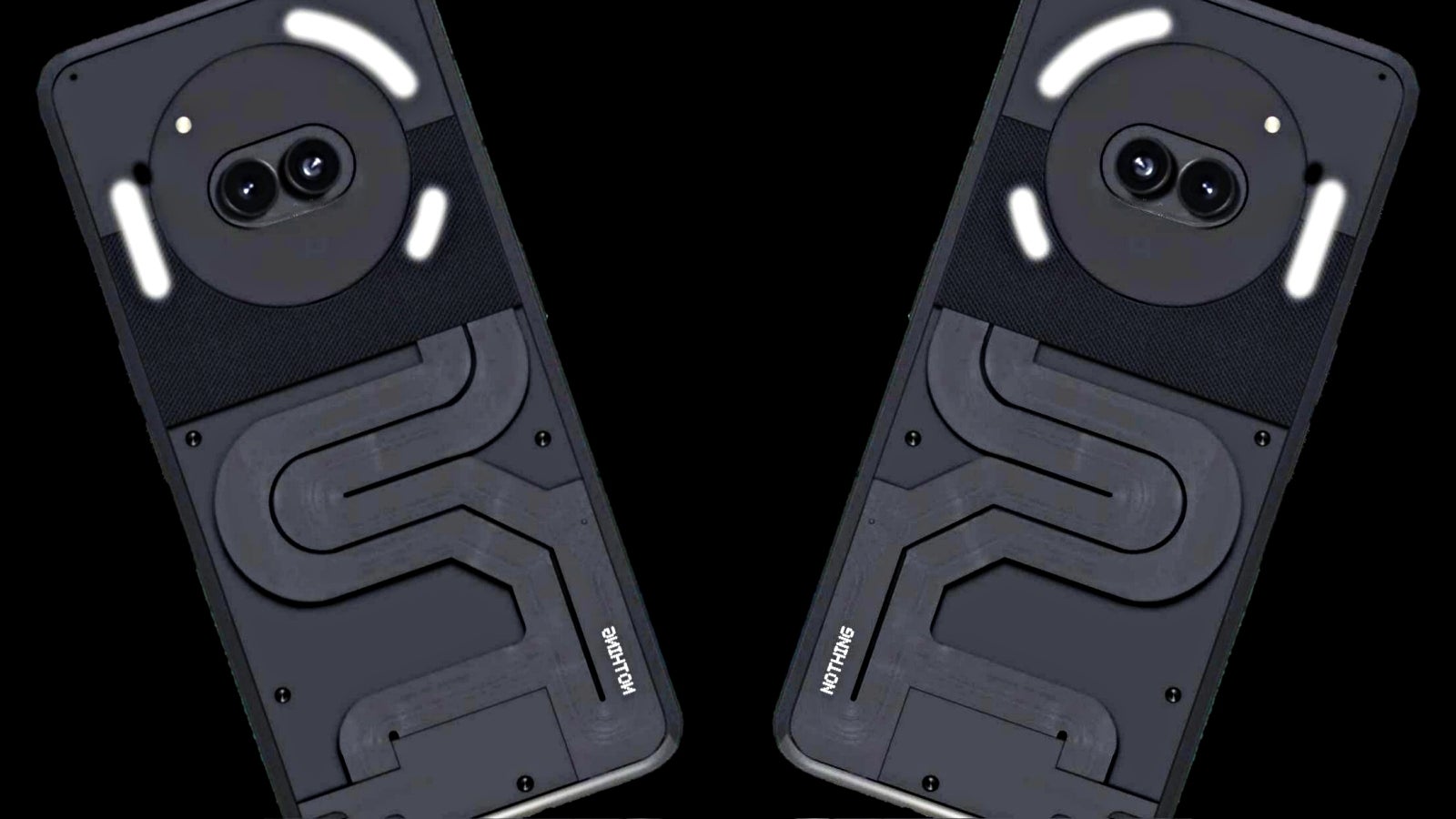 Sızdırılan Hiçbir Şey Telefon 2a, çift kamera etrafında üç Glif ışığıyla görüntüleniyor.  - Hiçbir Şey Telefon 2a: 2024'ün en göz alıcı uygun fiyatlı telefonu - başarısızlığa mı mahkum olacak?