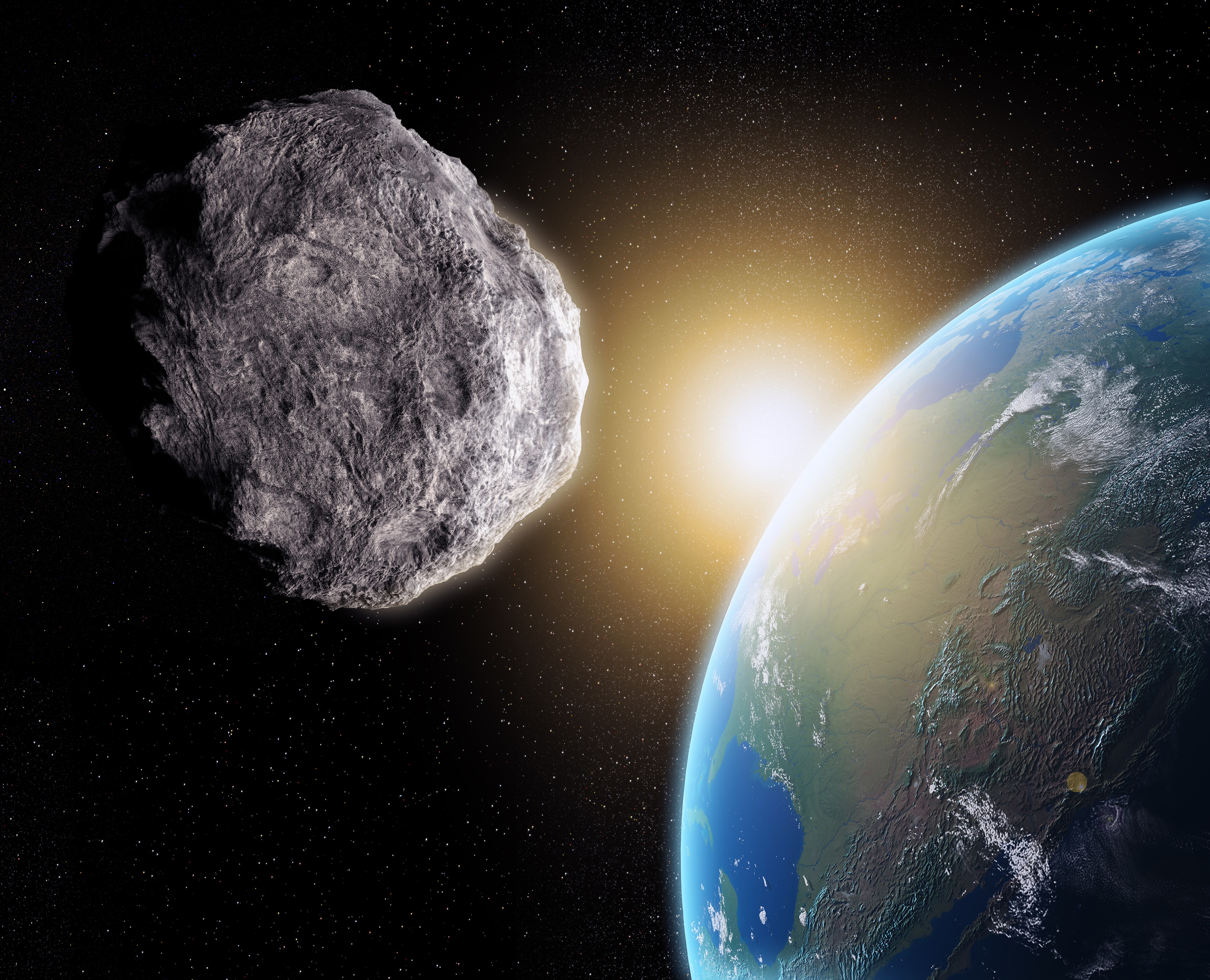 Dünyaya giden yolda asteroit