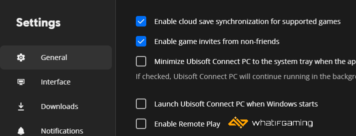 Ubisoft Connect'te Bulut Kayıtlarını Etkinleştirin