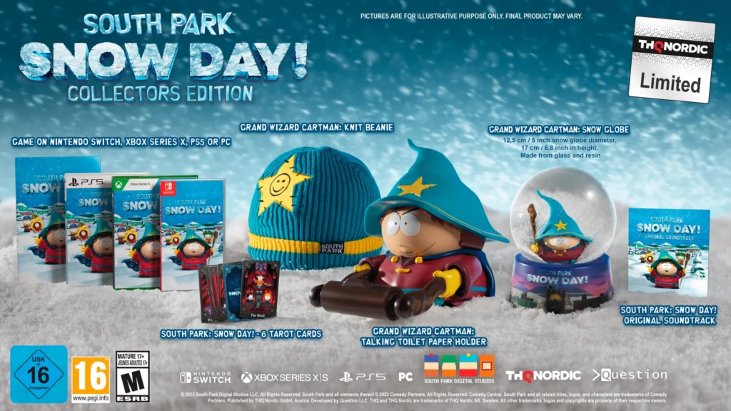 South Park Snow Day Sınırlı Koleksiyoncu Sürümleri