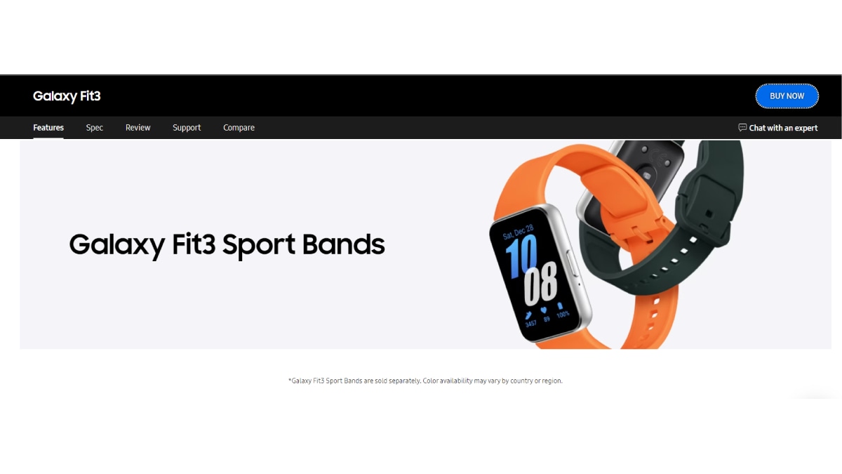 galaxy fit 3 spor bantları Samsung inline fit3sportsbands