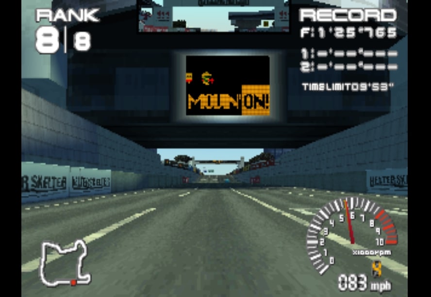 R4: Ridge Racer en iyi PS1 yarış oyunlarından biridir.