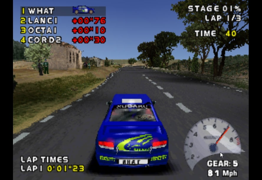 V-Rally harika bir oyun, en iyi ralli oyunlarından biri ve bir Need for Speed ​​oyunu!