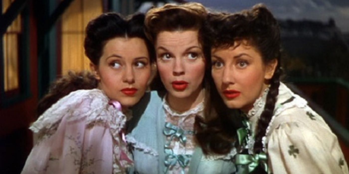 Harvey Girls'te Judy Garland, Virginia O'Brien ve Cyd Charisse 