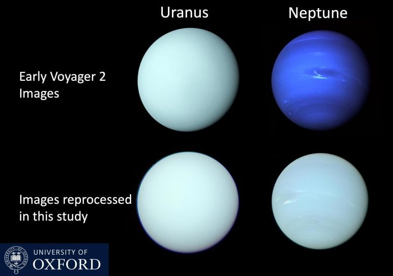 Neptün ve Uranüs Renkleri