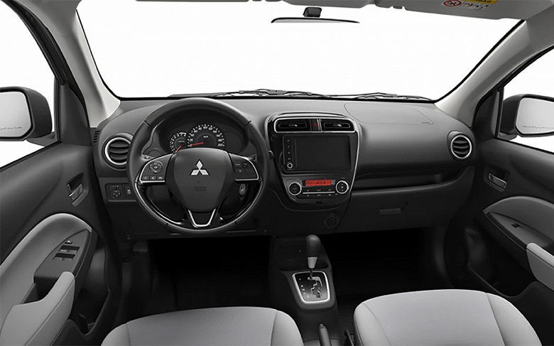 Bayiler Mitsubishi Attrage'ı Rusya'ya getirecek.  Atmosferik motor, iki pedal, klima ve hız sabitleyici - 1,8 milyon ruble için