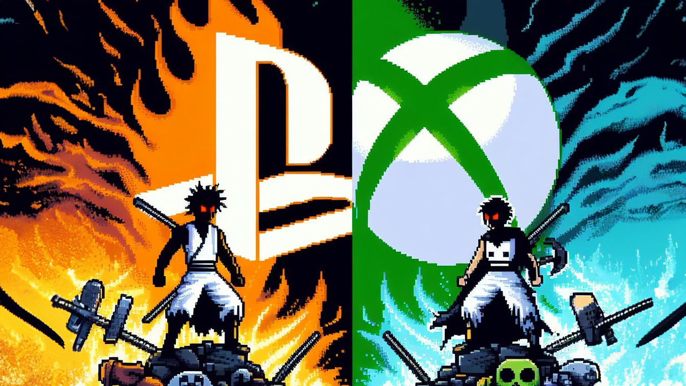 Xbox ve PlayStation, piksel sanatı