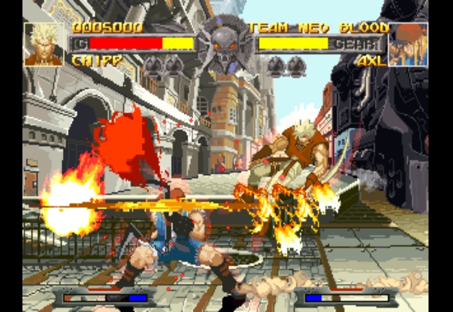 Guilty Gear, muhteşem bir serinin başlangıcı olan en iyi PS1 dövüş oyunlarından biridir.