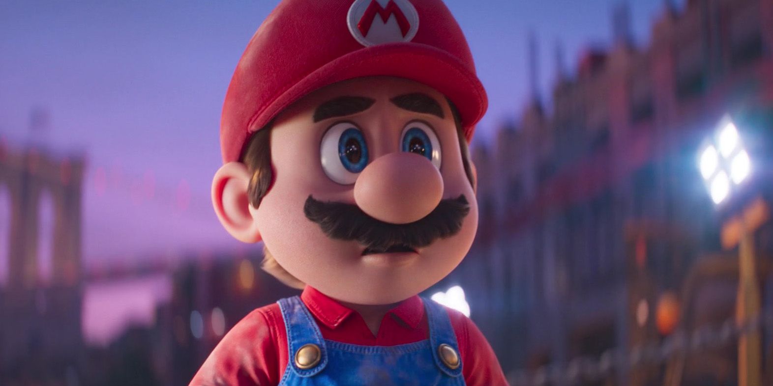 Mario, Super Mario Bros. Filminde endişeli görünüyor